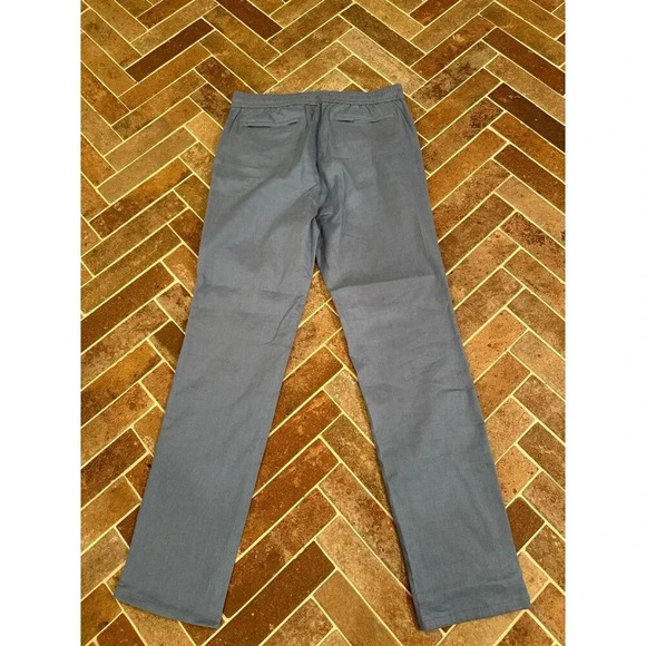 Bugatchi Men’s Regular Fit Blue Pants size M EUC - Picture 3 of 4